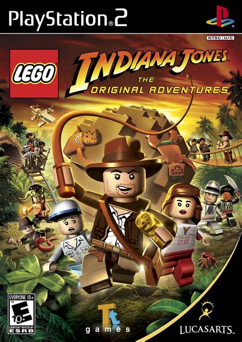 Lego Indiana Jones The Original Adventures Sony Playstation 2 Game