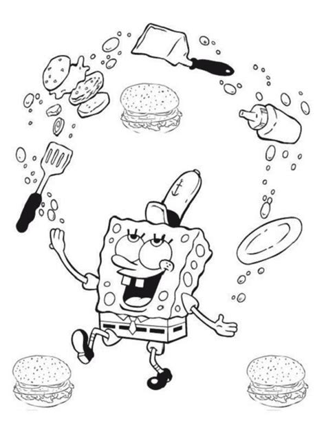 Everyone knows that spongebob lives in a pineapple under the sea. Kids Page: Spongebob Coloring Pages for Kids