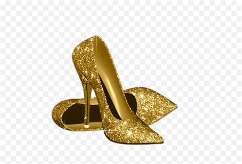 Womans Elegant Black Gold High Heel Silver High Heel Shoes Emoji Heel