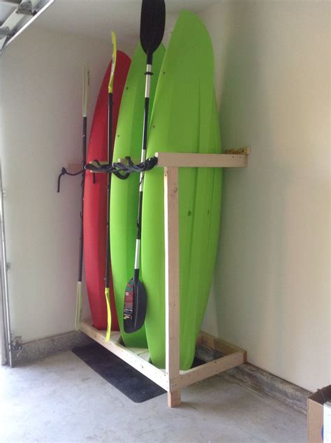 Handmade Kayak Storage Kayak Storage Garage Diy Garage Storage