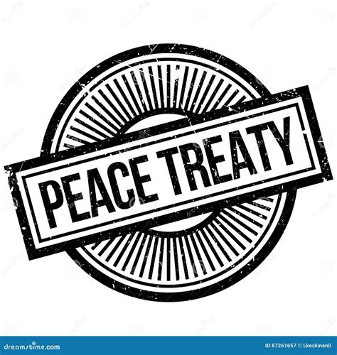 Peace Treaty Icon Trendy Peace Treaty Logo Concept On White Bac Vector