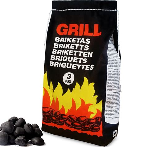 Bbq Charcoal Briquettes 3kg Baumanns Of Stillorgan