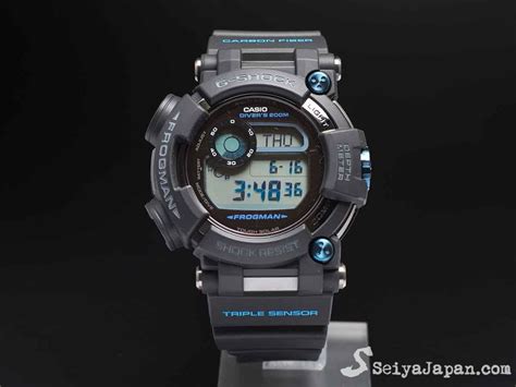 These watches are assembled in japan (and now, casio is making a concerted effort of reminding people as such in their marketing materials), with similar levels of care and effort as one might expect in a luxury mechanical watch. G-Shock FROGMAN with Water Depth Sensor GWF-D1000B-1JF ...