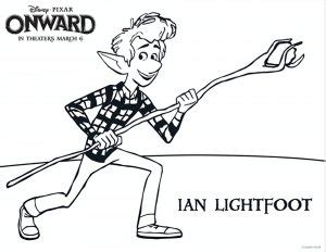 Onward premiered in theaters on march 6th and earned rave reviews from audiences, including a 95% verified audience score on rottentomatoes. Onward - Free printable Coloring pages for kids