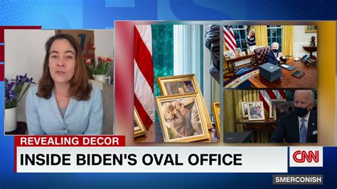 Inside Bidens Oval Office Makeover Cnn Video