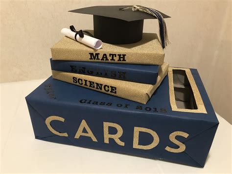 Unique Graduation Card Box Ideas Best Home Design Ideas