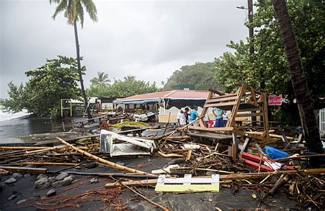 Regierungschef Hurrikan Maria Traf Karibikinsel Dominica Brutal Naturkatastrophen