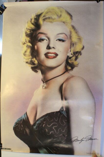 1989 Marilyn Monroe 21 X 32 Poster Western Graphics 312 Ebay