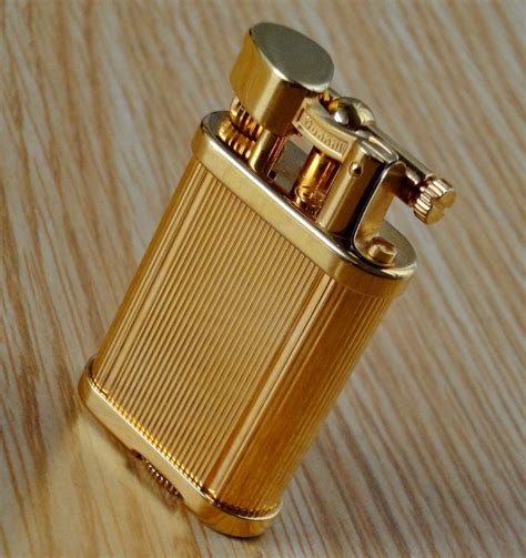 Alfred Dunhill Gas Lighter Unique Small Gold Plated Catawiki