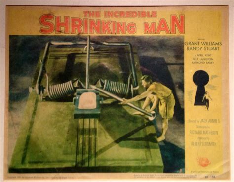 The Incredible Shrinking Man Lobby Card One Of My All Time Favorites