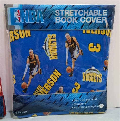 Lot Of 3 Nba Basketball Stretchable Book Covers 2008 Kobe Bryant Lebron