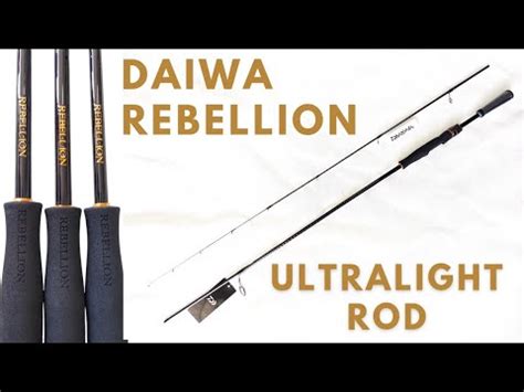 Review Joran Daiwa Rebellion Rod Ultralight Spesifikasi Mantap Youtube