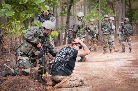 Indian Army Soldiers With The 99th Mountain Brigade Demonstrate To Us