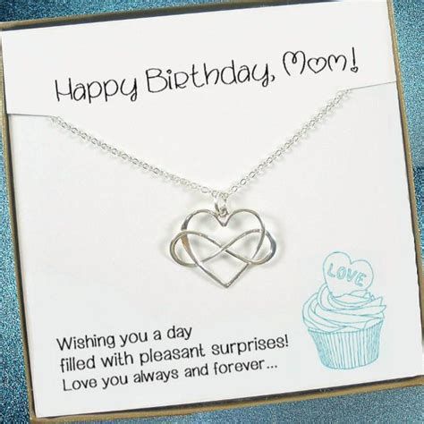 Sometimes the best birthday gifts for mom are the ones that celebrate her motherhood. Mom Birthday Gifts, Best Gifts for Mom, Infinity Heart ...
