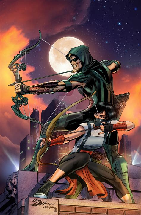 Green Arrow Rebirth 6 Cover By Timshinn73 On Deviantart