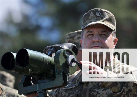May 11 2015 Chernihiv Chernihiv Ukraine Minister Of Defense Of