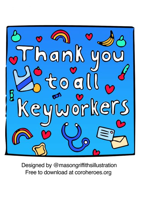 Thank You To All Our Key Workers Mason Coroheroes
