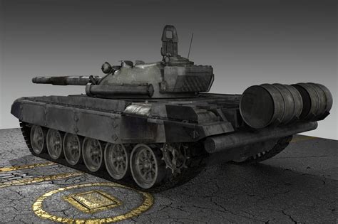 Tank T 72 3d Model By Petar Velichkov At