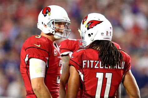 Carson Palmer Larry Fitzgerald Among Nfl Leaders In Pro Bowl Voting