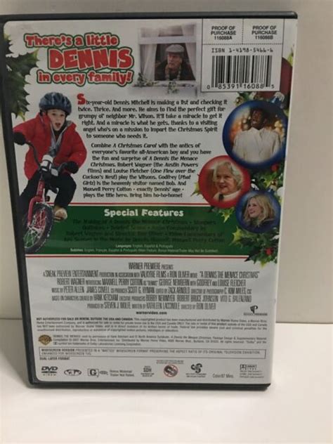 A Dennis The Menace Christmas Dvd 2007 Ebay