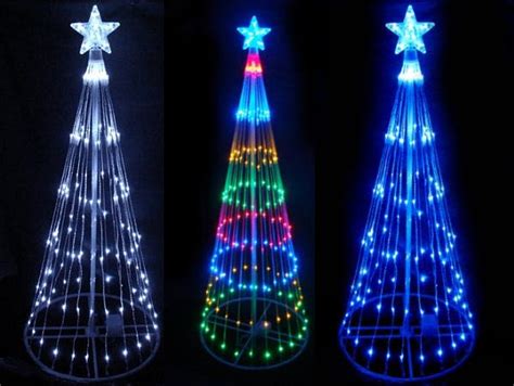 Outdoor Cone Christmas Tree With Led Lights Findabuy