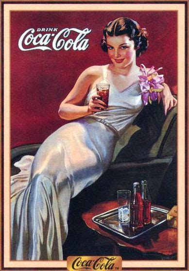coca cola pin up girl by gil elvren adbranch