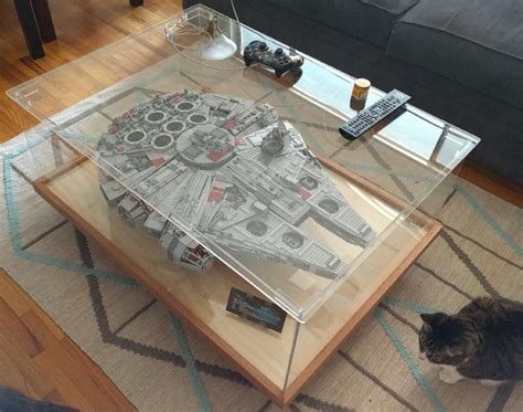 This incredible star wars coffee table by michael riley depicts the death star blasting the planet alderaan into oblivion. Pin on Decorating Ideas