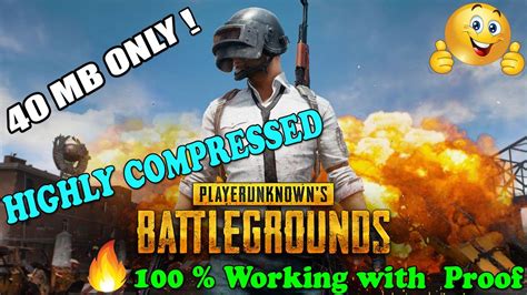 Pubg Highly Compressed Download For Pc Only In 40 Mb