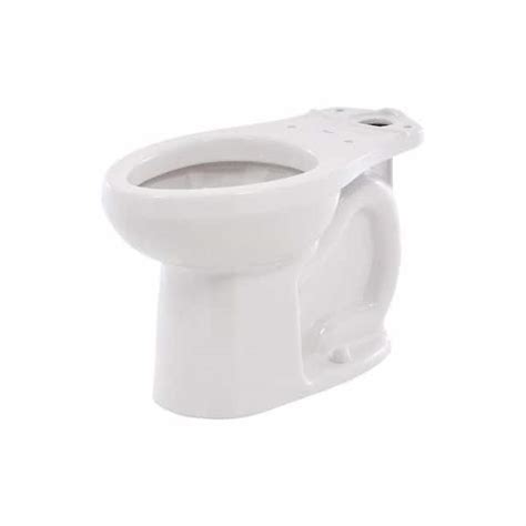 American Standard H O Option Siphonic Dual Flush Chair Height Elongated Toilet Bowl Only In