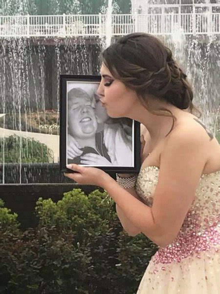 dad brings his late son s girlfriend to the prom after fatal car crash