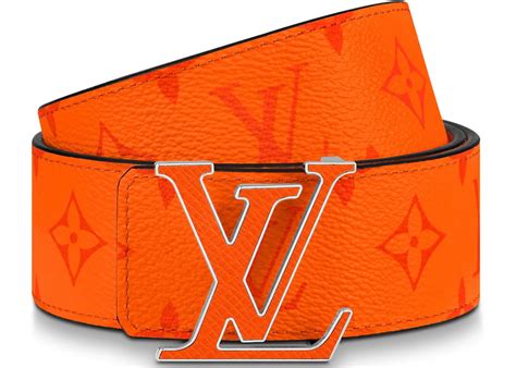 Louis Vuitton Lv Initials Reversible Belt Monogram 40mm Volcano Orange