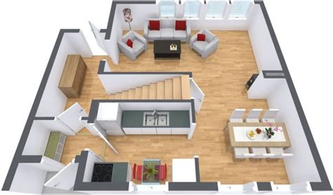 With roomsketcher home designer it's easy and fun to create your floor plan or home design project. RoomSketcher 3D Floorplan - Vornsundvn 31 | Roomsketcher Blog