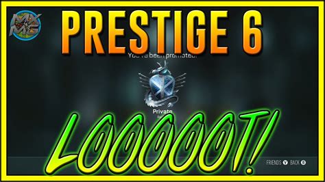 advanced warfare prestige 6 loot cod aw 6th prestige loot stats and more call of duty