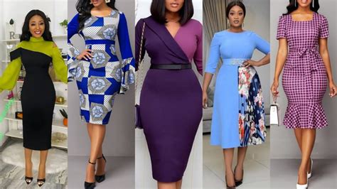 2023 Best Corporate Gown Styles For Female Bossesoffice Wear For