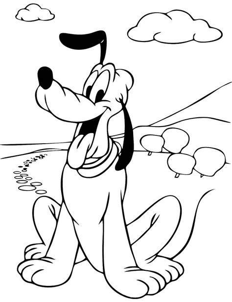 Disegni Da Colorare Disney Baby Plutone Disegni Da Colorare Plutone