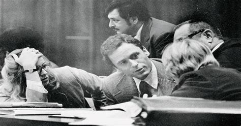 Accused Murderer Ted Bundy Confers With His Defense Attorneys On The