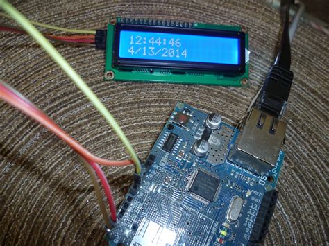 Arduino Internet Time Client Circuit Crush