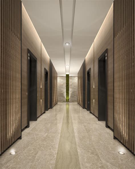 Mimar Interiors Corridor Design Lobby Design Elevator Lobby Design
