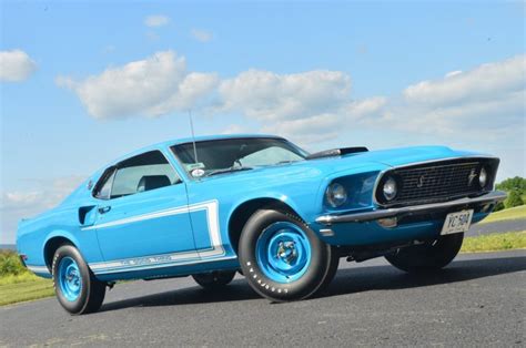 1969 Ford Mustang Gt Fastback Light Weight Muscle Classic Old