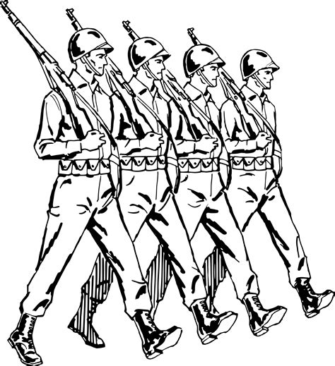 Soldiers Png This Free Icons Png Design Of Soldiers Marching Army