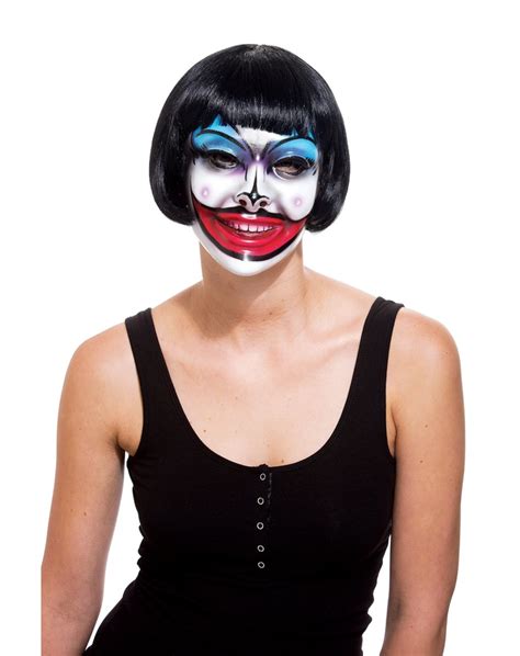 Female Clown Mask From Spirit Halloween Costume Store Female Clown Clown Mask