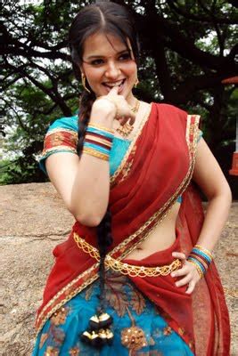 Saloni Hot Navel Show In Red Half Saree Pic Blondes Naked Girls