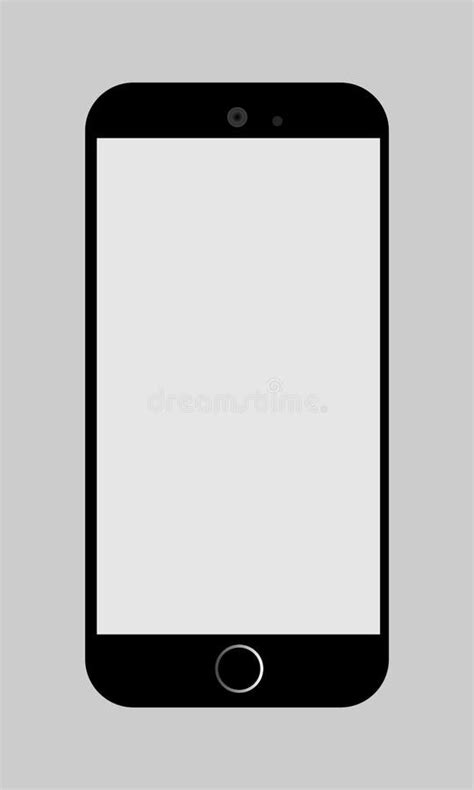 Smart Phone On White Stock Vector Illustration Of Business 153411096