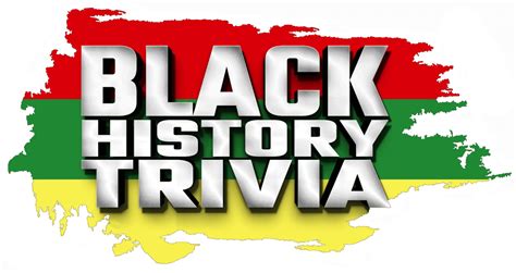 Black History Month Trivia Event Game Shows