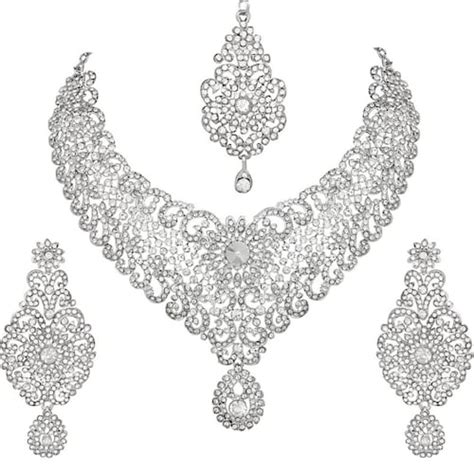 Choker Indian Bollywood Style Fashion Jewelry Setwedding Etsy