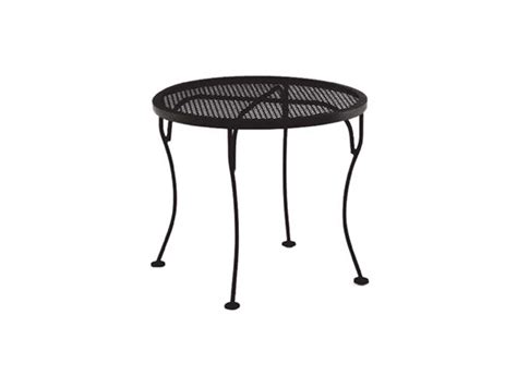 Free delivery and returns on ebay plus items for plus members. OW Lee Micro Mesh Wrought Iron Round 24 End Table | 24-MMST