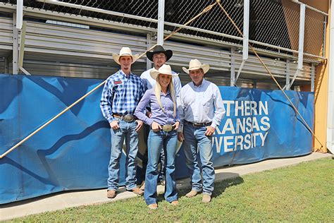 Sau Rodeo Team Off To The College National Rodeo Finals