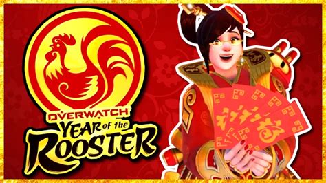 Overwatch Chinese New Year Event Mei And Dva Skins Youtube