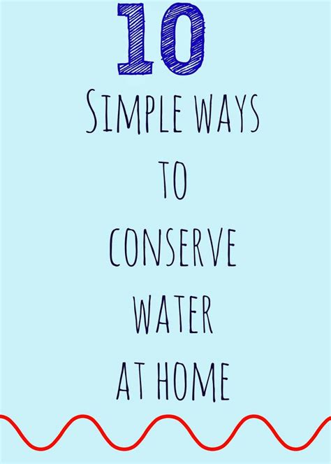 10 Simple Ways To Conserve Water At Home The Chirping Moms