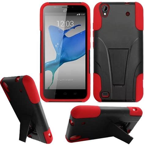 Phone Case For Straight Talk Zte Quartz Android Prepaid Smartphone Cover Stand